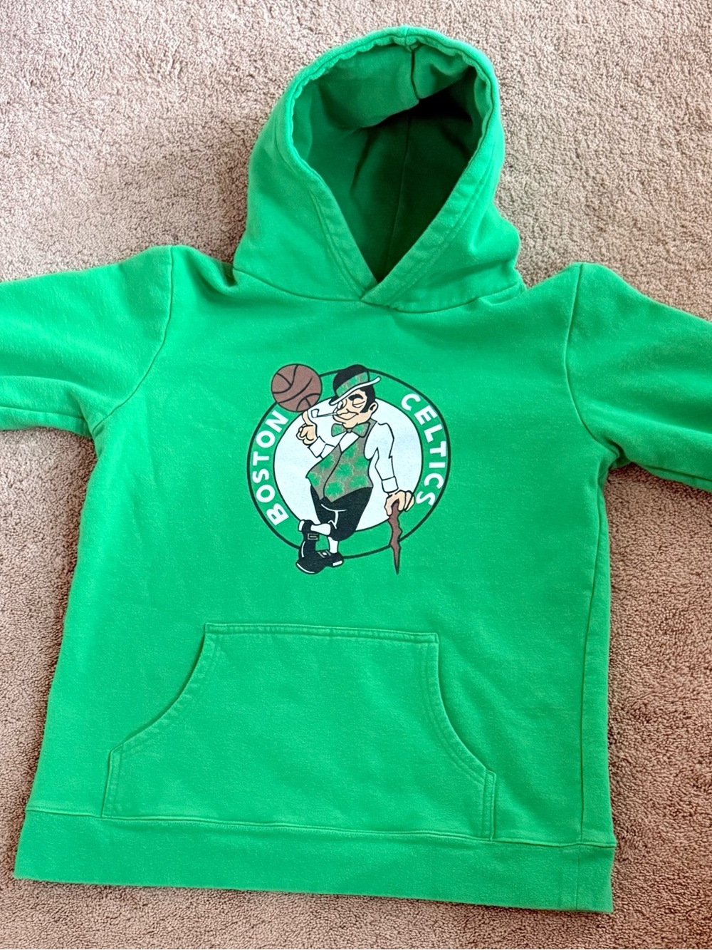 Fanatics Boston Celtics Bright Green Kids Hoodie